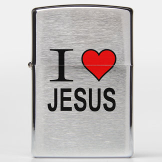 I Love Jesus Zippo Lighter