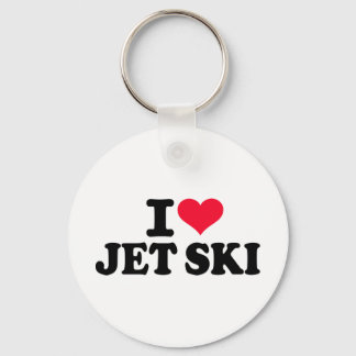 I love Jet ski Keychain