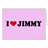 I LOVE JIMMY (Front Horizontal)