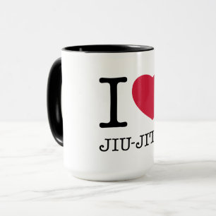 I LOVE JIU JITSU MUG