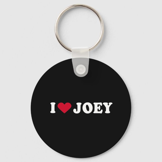 I LOVE JOEY KEYCHAIN (Front)