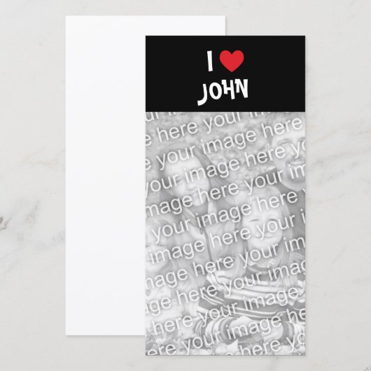 I Love John (Front/Back)