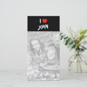 I Love John (Standing Front)