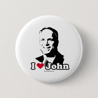 I LOVE JOHN MCCAIN BUTTON