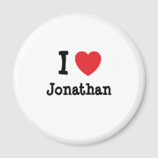 I Love Jonathan Gifts on Zazzle