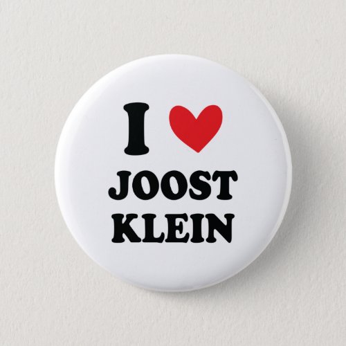 I Love Joost Klein I Heart Joost Klein Unisex Desi Button