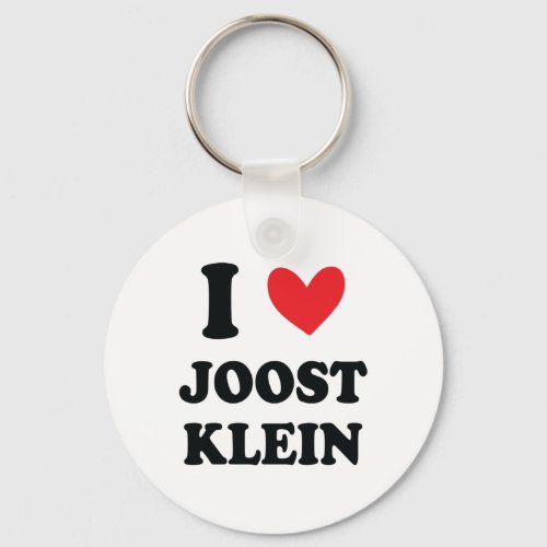 I Love Joost Klein I Heart Joost Klein Unisex Desi Keychain