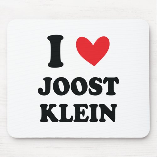 I Love Joost Klein I Heart Joost Klein Unisex Desi Mouse Pad