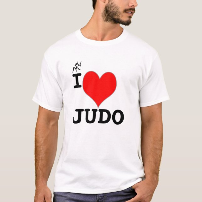 I LOVE JUDO T-Shirt (Front)