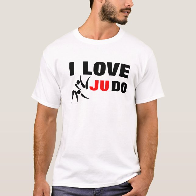 I LOVE JUDO T-Shirt (Front)