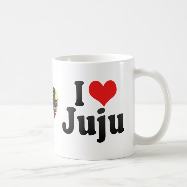 I Love Juju Coffee Mug (Right)