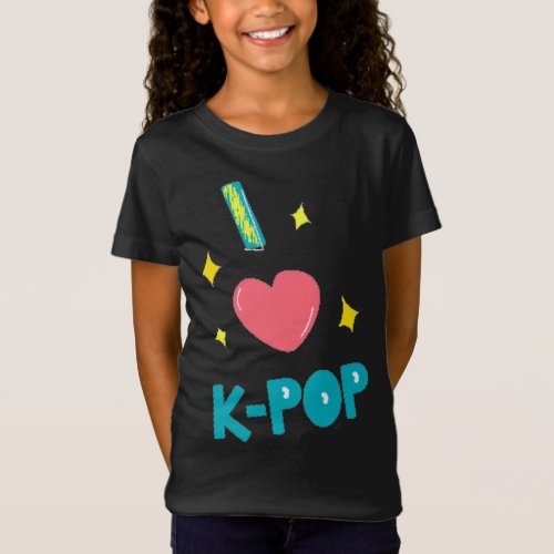 I LOVE K_POP T_Shirt