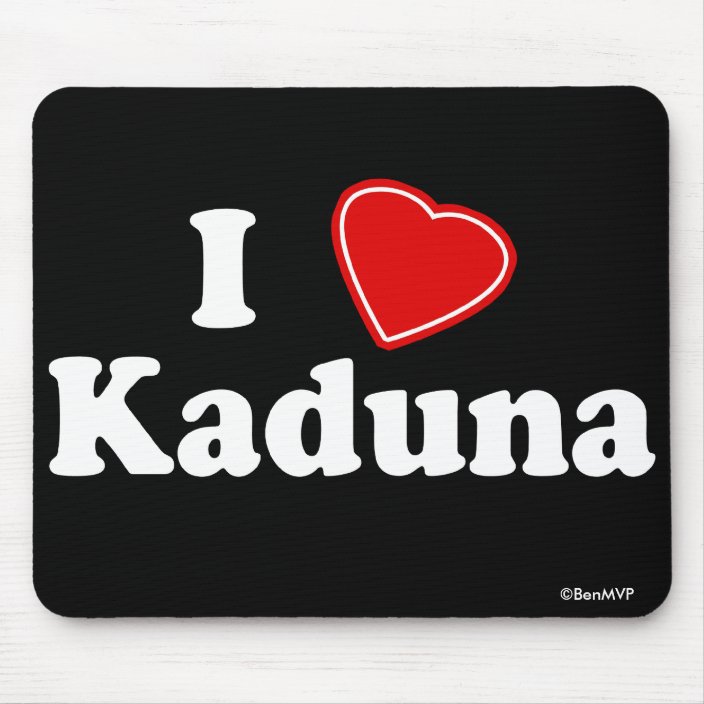 I Love Kaduna Mousepad