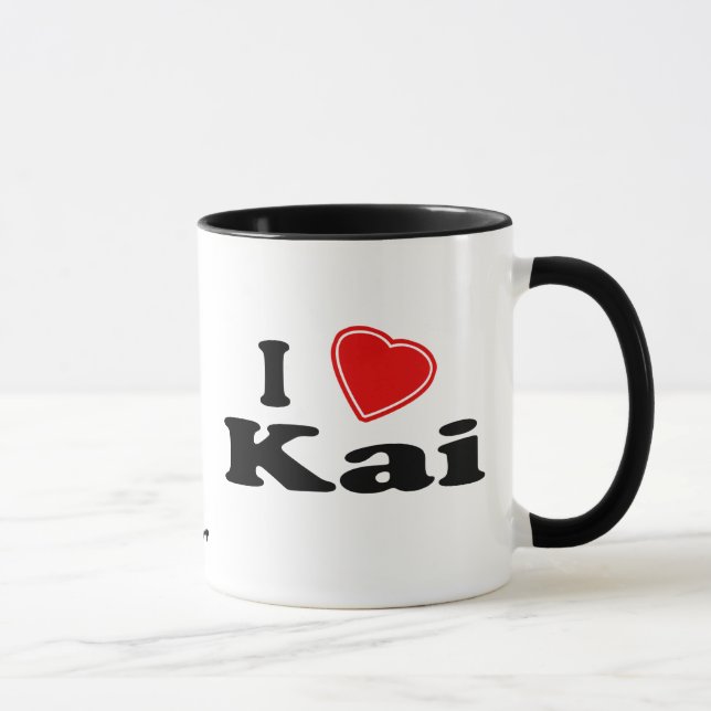 I Love Kai Mug (Right)