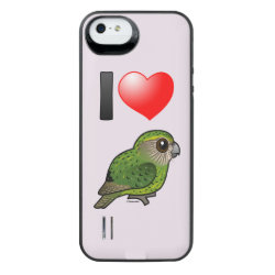 I Love Kakapos Uncommon iPhone 5/5s Clearly™ Deflector Case