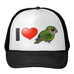 I Love Kakapos Trucker Hat