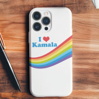 I Love Kamala Harris Cute Rainbow Political