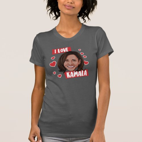 I LOVE KAMALA T_Shirt