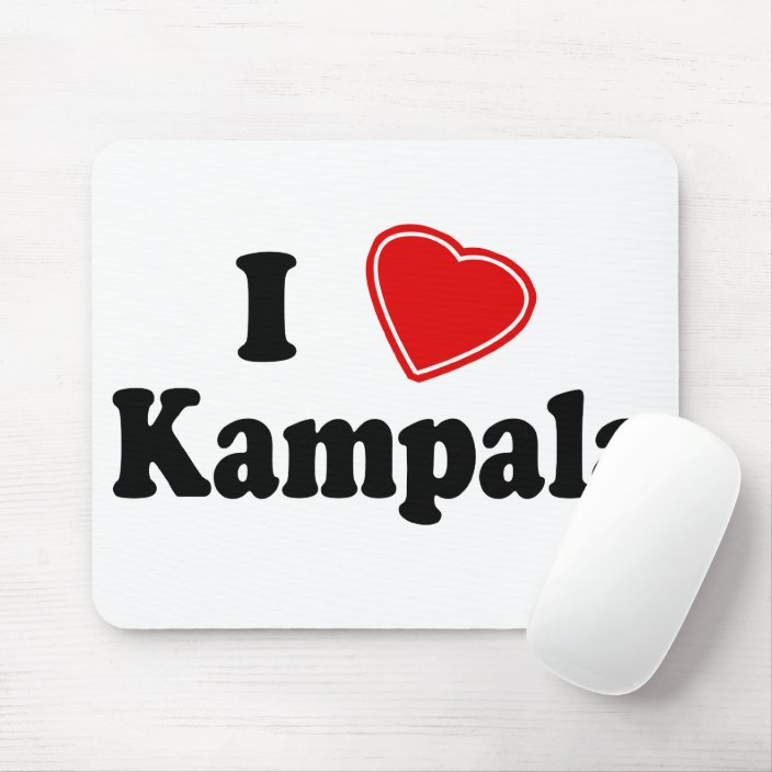 I Love Kampala Mousepad