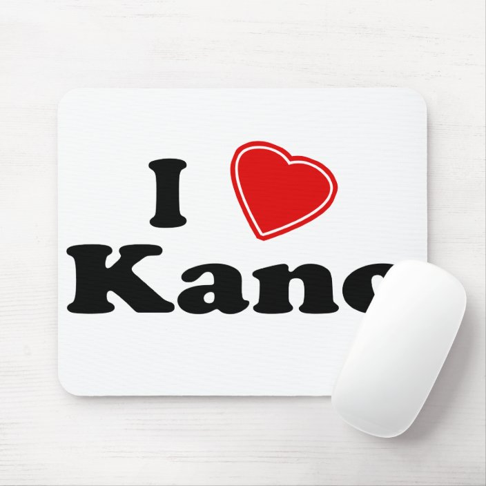 I Love Kano Mousepad