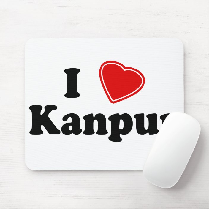 I Love Kanpur Mouse Pad