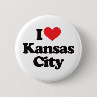 I Love Kansas City Button