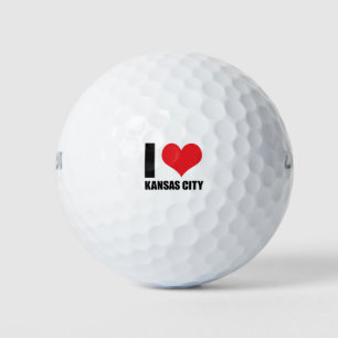 I love Kansas City Golf Balls