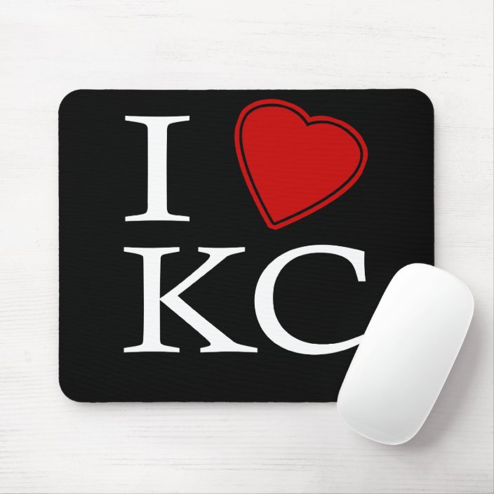 I Love Kansas City Mousepad