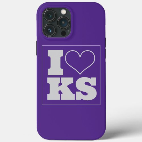 I Love Kansas Manhattan iPhone 13 Pro Max Case