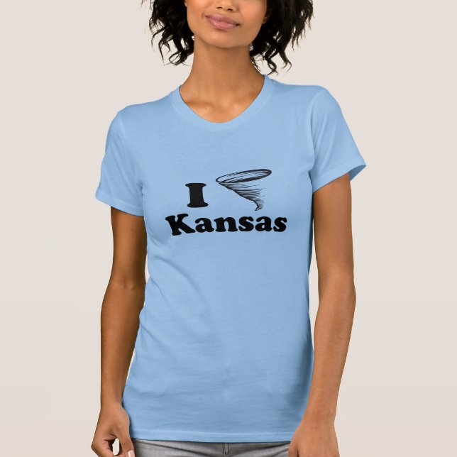 I Love Kansas T-shirt (Front)
