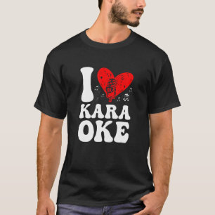 I Love Karaoke Singer Voice Coach T-Shirt