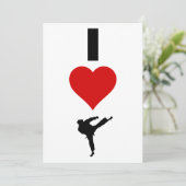 I Love Karate (Vertical) (Standing Front)