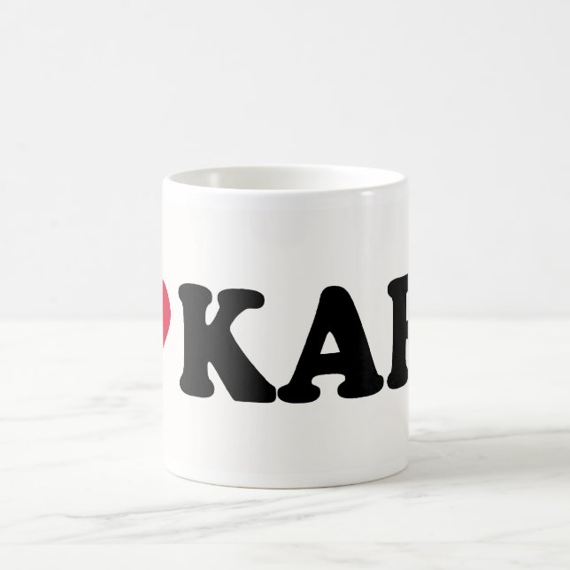 I LOVE KARL COFFEE MUG (Center)