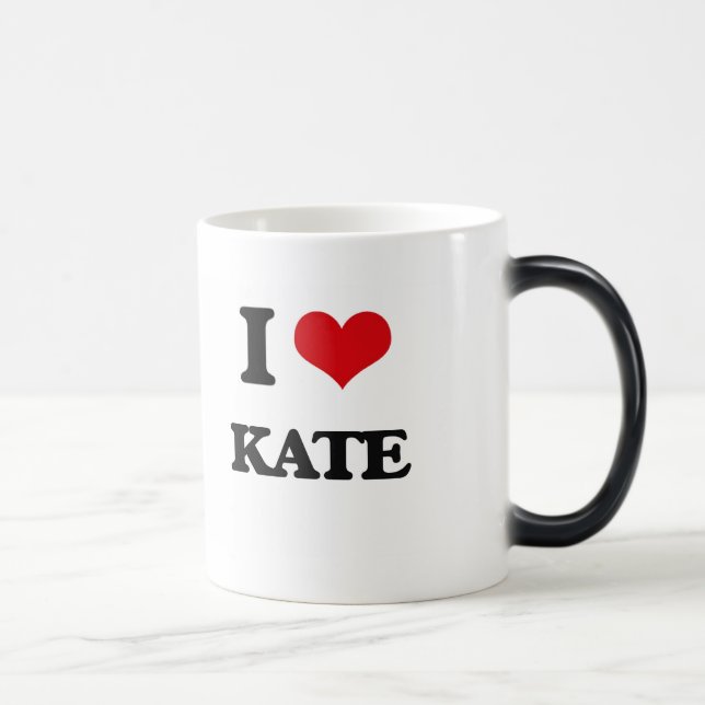I Love Kate Color Morph Mug (Right)