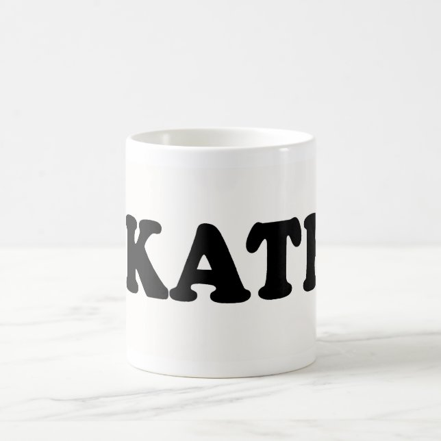 I LOVE KATHY COFFEE MUG (Center)