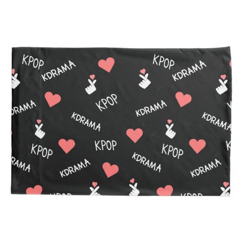 I Love KDramas and KPOP Pillowcase