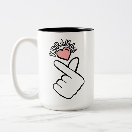 I love KDramas  Two_Tone Coffee Mug