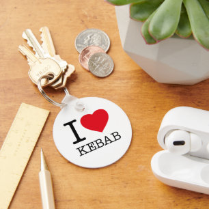 I LOVE KEBAB KEYCHAIN