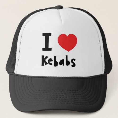 I love Kebabs Trucker Hat