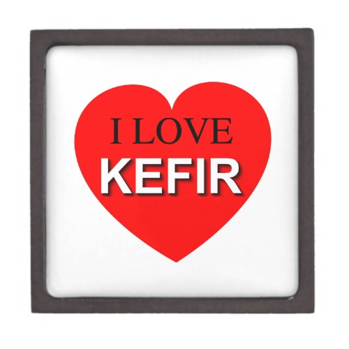 I Love Kefir Keepsake Box