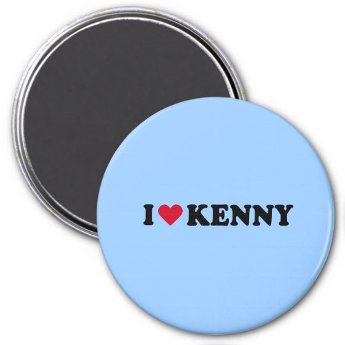 I LOVE KENNY MAGNET