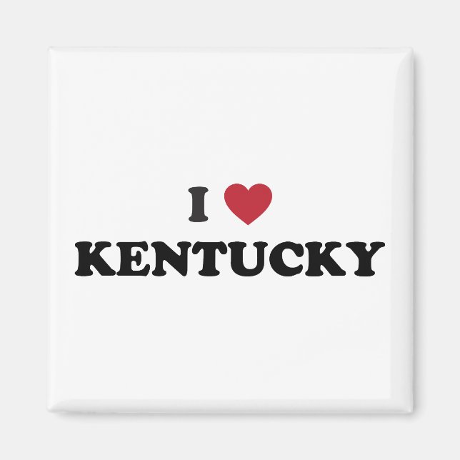 I Love Kentucky Magnet (Front)
