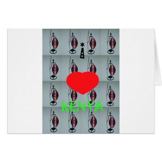 I Love Kenya (Front Horizontal)