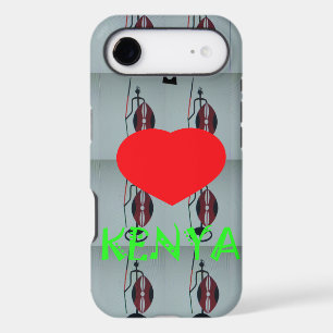I Love Kenya Art Print iPhone 17 Air Case