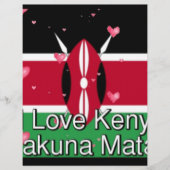I Love ! Kenya Hakuna Matata (Front)