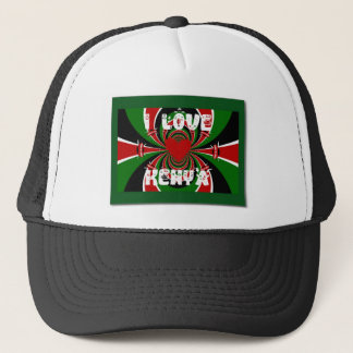 I Love Kenya Hakuna Matata Gifts Trucker Hat