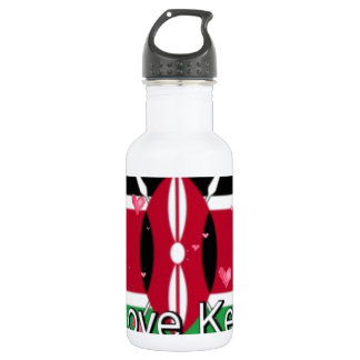 I Love ! Kenya Hakuna Matata Water Bottle