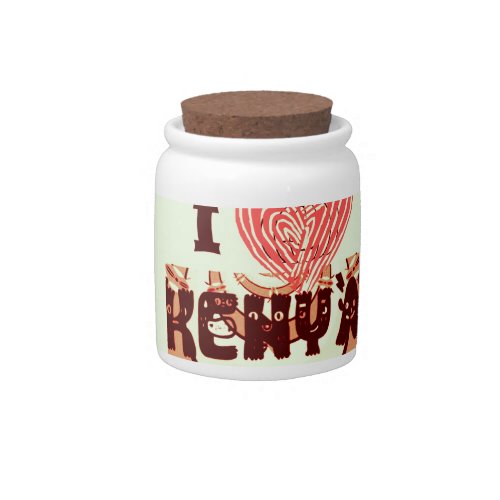 I love Kenyapng Candy Jar