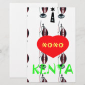 I Love Kenya XOXO (Front/Back)