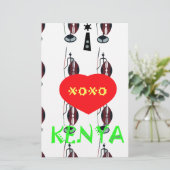 I Love Kenya XOXO (Standing Front)